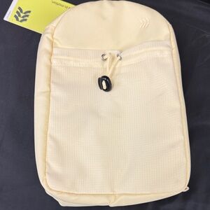 All in Motion Yellow lunch kit water repellent with Front Pocket easy clean insu